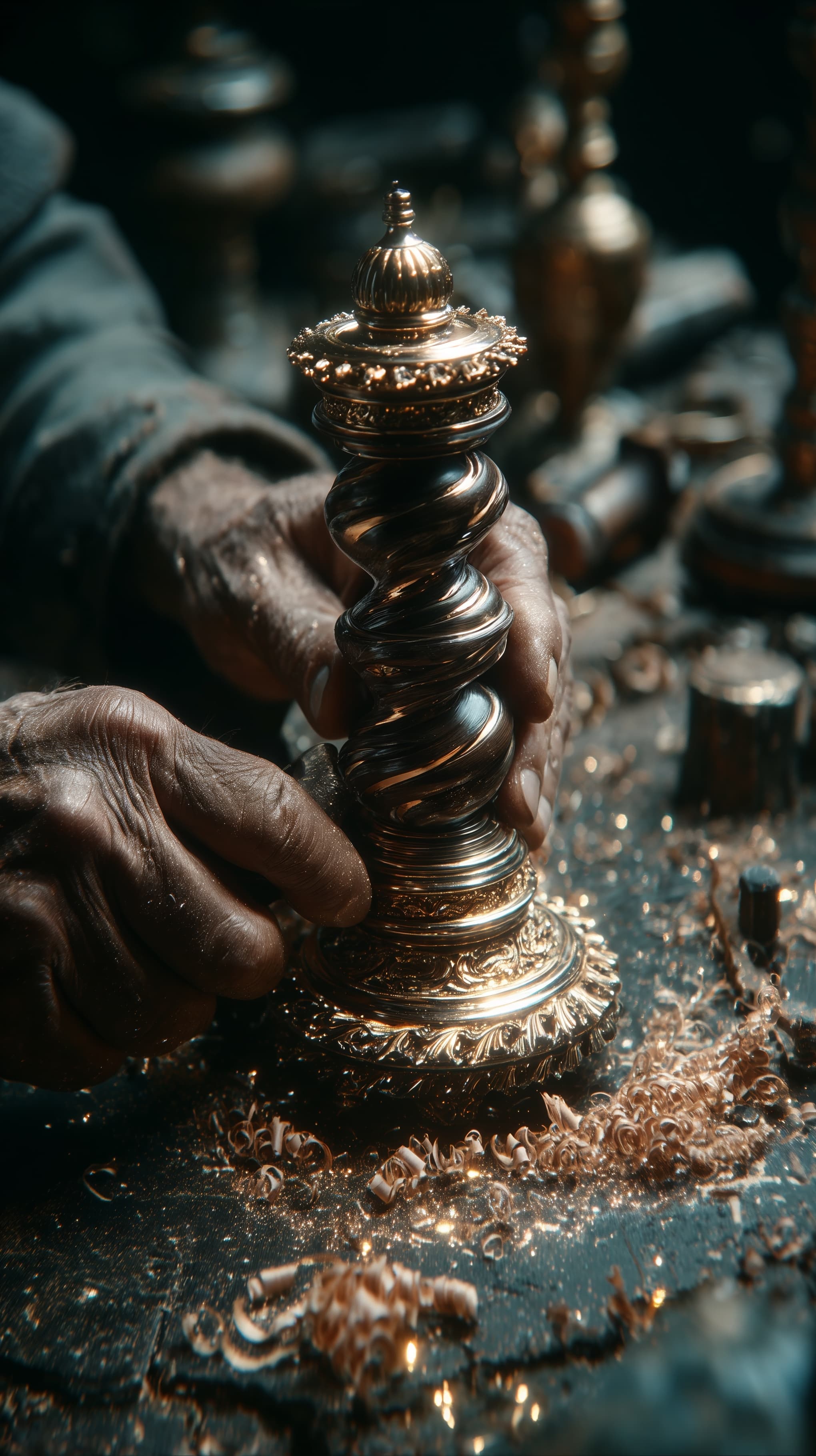 Engineer using an AI-powered dashboard to streamline work